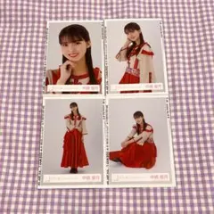 櫻坂46 中嶋優月 小林由依 卒業コンサート 赤衣装 生写真 コンプリート