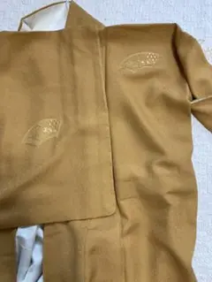未使用 草木染 証紙付き刺繍付下げ