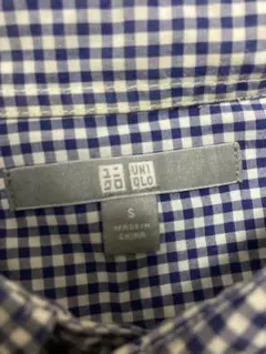 UNIQLO ギンガムチェック ワイシャツ S