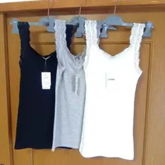 【新品・未使用品】RUDE GARRET 婦人タンクトップ 3枚セット