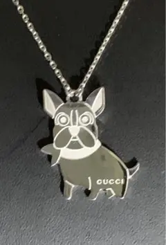 一時的に値下中　Gucci パグ　キーホルダー 良品 グッチ グッチョリ 犬 パグ オリバー キーリング