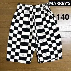 マーキーズ 140 チェック ハーフパンツ