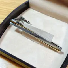U.P. renoma シルバー　ネクタイピン 専用ケース付き