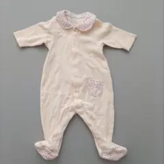 赤ちゃん本舗　ピンク色 ロンパース 60サイズ