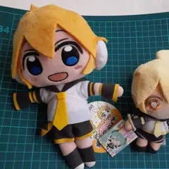 初音ミク、レン、ぬいぐるみ、マスコット２点セット
