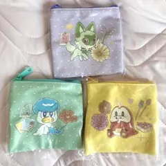ポケットモンスター トートバッグ＆ポーチコレクションvol.9 御三家3個セット