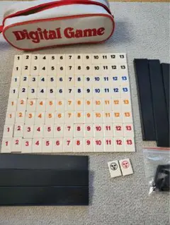 ラミィキューブ　rummikub ミニポーチとミニ砂時計付き