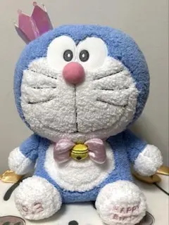 ドラえもん BIG ぬいぐるみ 王冠付き s