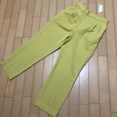 マスタードカラーパンツ未使用