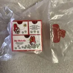 サンリオキャラクターズ　ミニチェスト　マイメロディ　約4×4cm 奥行3cm