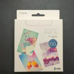 iNSPiC キヤノン用ZINKフォトペーパー【100枚】1箱