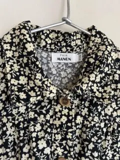 PAIR MANON フラワープリントオールインワン