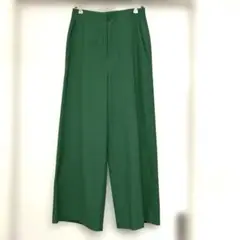 【美品】ディニテコリエ　麻混ワイドパンツ 34