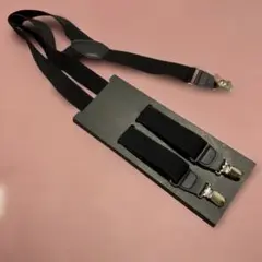 AOKI ブラック サスペンダー
