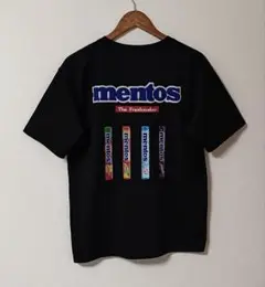 【新品・未使用・タグ付】mentos 胸ポケットTシャツ M ブラック メントス