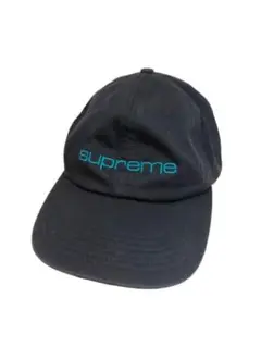 supreme 黒 キャップ
