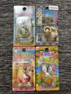 ご当地キティ ファスナーマスコット 【4個】まとめ売り