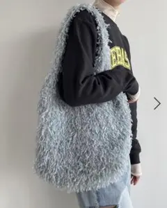 LOWRYS FARM フェザートートバッグ