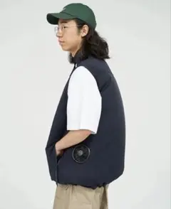 Freshservice 空調服　BLACK M AIR COOLING VEST_Ver.2.0