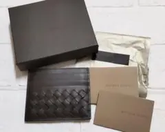 【新品 未使用】BOTTEGA VENETA イントレチャートカードケース