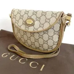 GUCCI オールドグッチ GGプラス ミニ ショルダーバッグ ベージュ