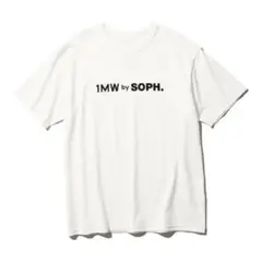 GU ジーユー 1MW by SOPH. ソフ コラボ クルーネックTシャツ