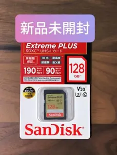【新品未開封】SanDisk Extreme PLUS 128GB サンディスク