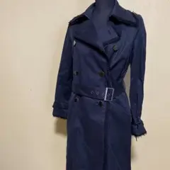 ノーベスパジオ　ブルーフォックス　ベージュ ファー襟 ロングコート 楽天市場】NOVESPAZIO コートの通販