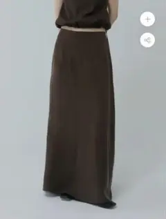 RAW STUDIO ブラウン スカート