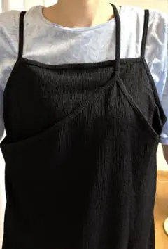 黒キャミワンピース