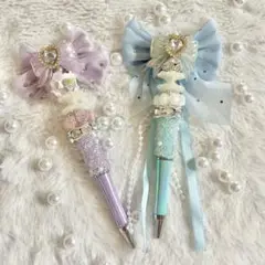 ✧ リボンカスタムボールペン✧