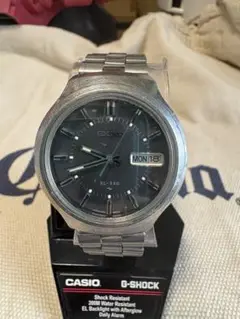 SEIKO セイコー EL-330 ブルー文字盤 Yahoo!オークション -「セイコーel-330」の落札相場・落札価格
