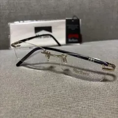 マルボロ　メガネフレーム　ツーポイント 縁なし