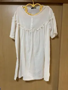 半袖アイボリーのチュニック未使用