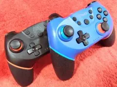 ４【Switch】ワイヤレス コントローラー ゲームパッド プロコン 互換