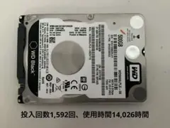 WD 2.5インチHDD SATA 500GB WD5000LPLX-08