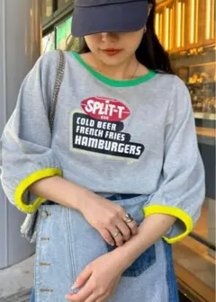 ASSコラボワッフルボリュームTEE ハローサンフランシスコ　チャオパニック