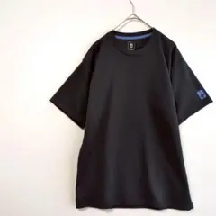 デサント Tシャツ ブラック クルーネック 半袖 シンプルデザイン t4438