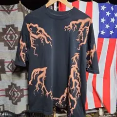 ダルクスポーツ　Duke Sport 雷模様 Tシャツ M