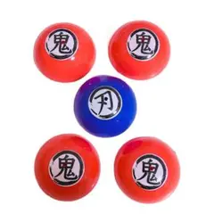 【匿名配送】ポッピンアイ まとめ売り 赤4個 青1個 子供おもちゃ 対決遊びに！