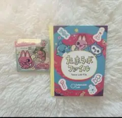 Tamagotchi Lab たまラボファイル シールセット 早期特典