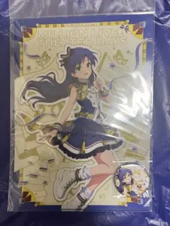 如月千早 クリアファイル　缶バッジ　クリエイト∞フェスティバル アイドルマスター