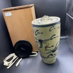 ♦ 安南染付 古渡り 蜻蛉紋 水指 茶道具 古玩 コレクション骨董品アンティーク 2025年最新】Yahoo!オークション -安南 水指の中古品・新品・未