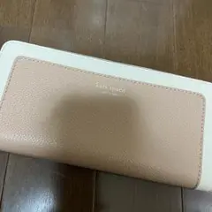 バイカラー Kate spade 長財布