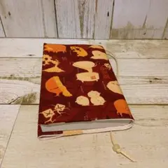 妖怪チーズ 文庫本サイズ ブックカバー ハンドメイド