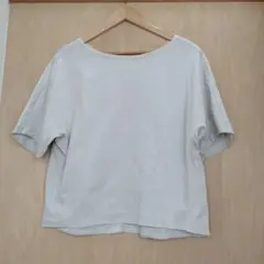 PLST プラス オープンバックドルマンTシャツ