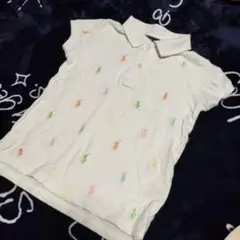 Ralph Lauren カラフル刺繍ポロシャツ