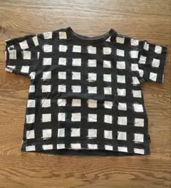 チェック柄Tシャツ