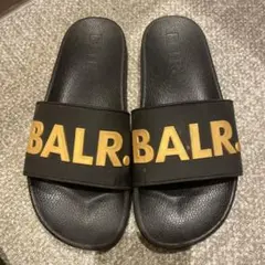 【新品】BALR. ネイビー スライドサンダル 新品】BALR. ネイビー スライドサンダル
