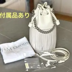 【美品】J&M DAVIDSON フリンジカーニバル　M／ 白